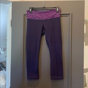 Lulu lemon cropped leggings